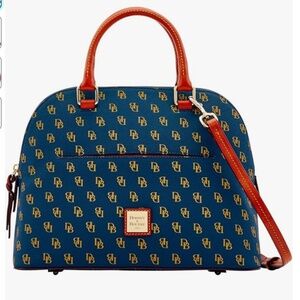 ✨NEW✨Dooney & Bourke GRETTA CARTER Satchel - NAVY